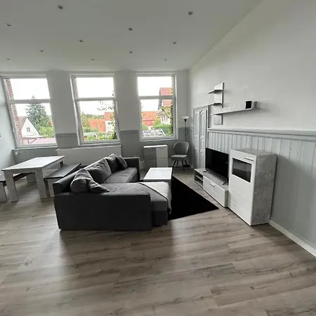 公寓 Alte Schule 1 索恩堡